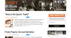 Desktop Screenshot of libertyblog.org